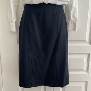 Banana Republic cotton stretch thick quality cotton pencil skirt